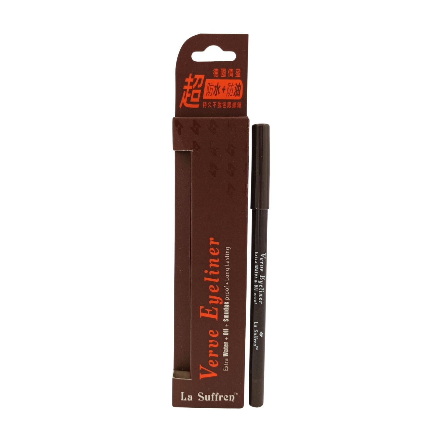 La Suffren Extra Water Proof Verve Eyeliner 1.2g (Black/ Brown) Brown