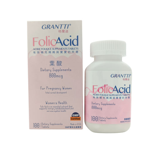 Grantti FolicAcid 100tabs