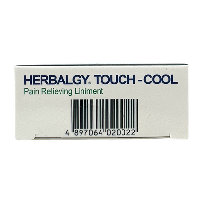 Herbalgy Touch Cool 25ml – Instant Cooling Herbal Roll-On Balm for Muscle Relief by Zakura Global