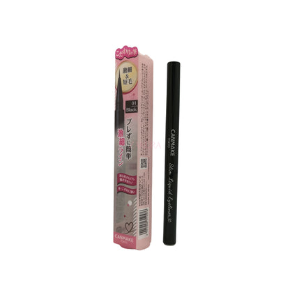 Canmake Slim Liquid Eyeliner - (01/02) 0.67ml 01 Black