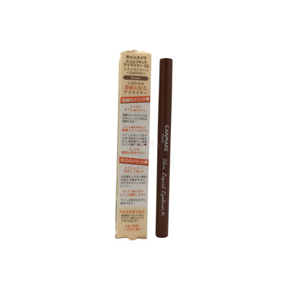 Canmake Slim Liquid Eyeliner - (01/02) 0.67ml 02 Brown