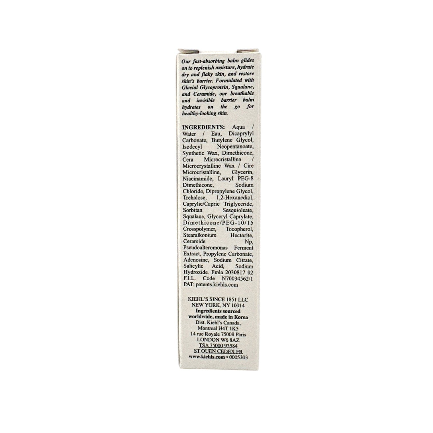 Kiehl's Ultra Facial Barrier Balm 9g