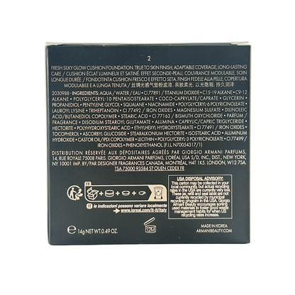 Giorgio Armani Luminous Silk Prima Glow Cushion - 2 14g