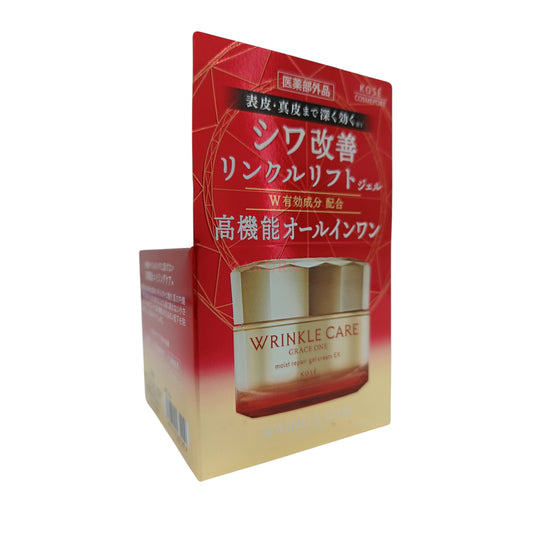 Kose Grace One Premium Perfect Gel Cream EX – 100g anti-aging gel cream with antioxidants and collagen, available at Zakura Global.