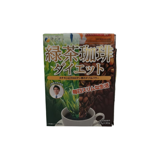 Fine Japan Green Tea & Coffee Diet 30x1.5g