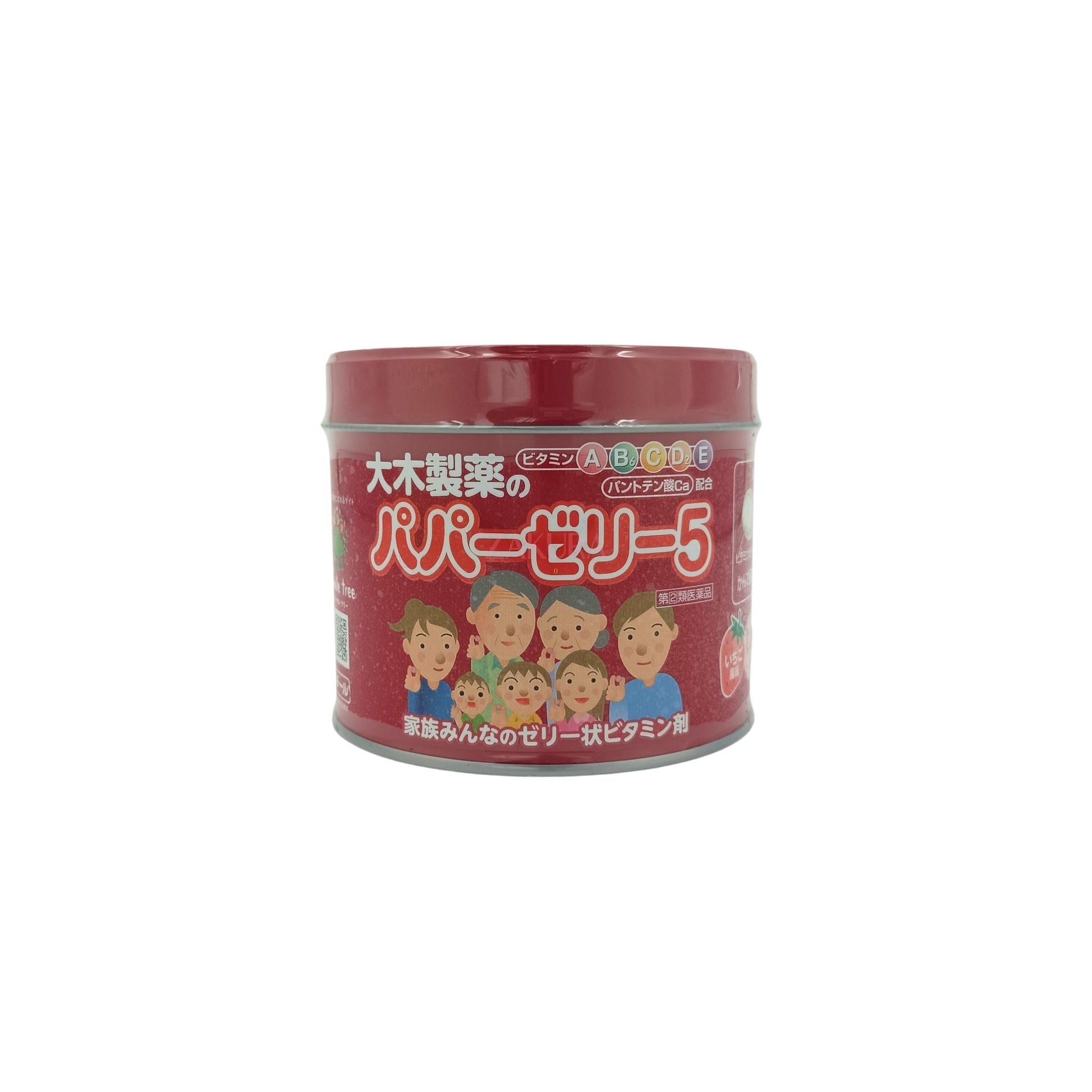 OHKI Oki 5 kinds of vitamins (strawberry flavor) 120pcs