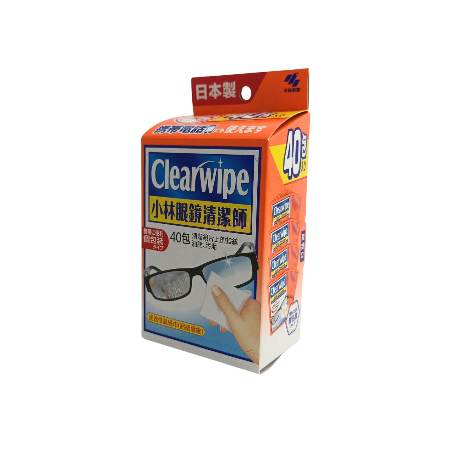 Kobayashi ClearWipes Lens Cleaner (20/40pc) 40pc