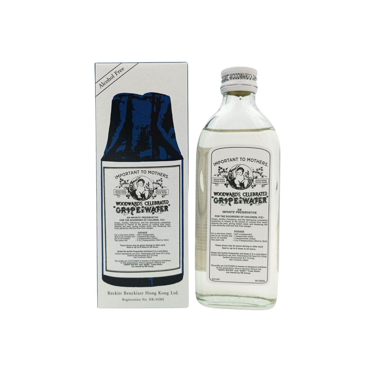 Woodward's Grip Water 148ml