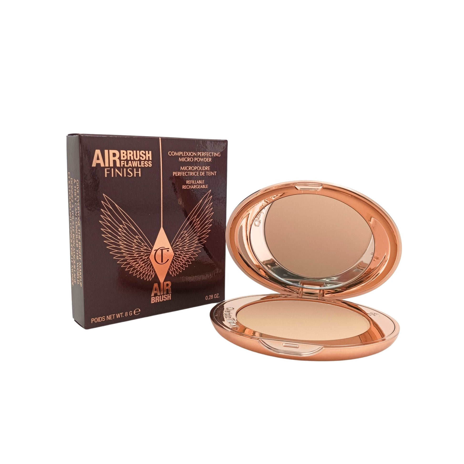 Charlotte Tilbury Airbrush Flawless Finish Powder 8g (01 Fair/ 02 Medium) 02 Medium