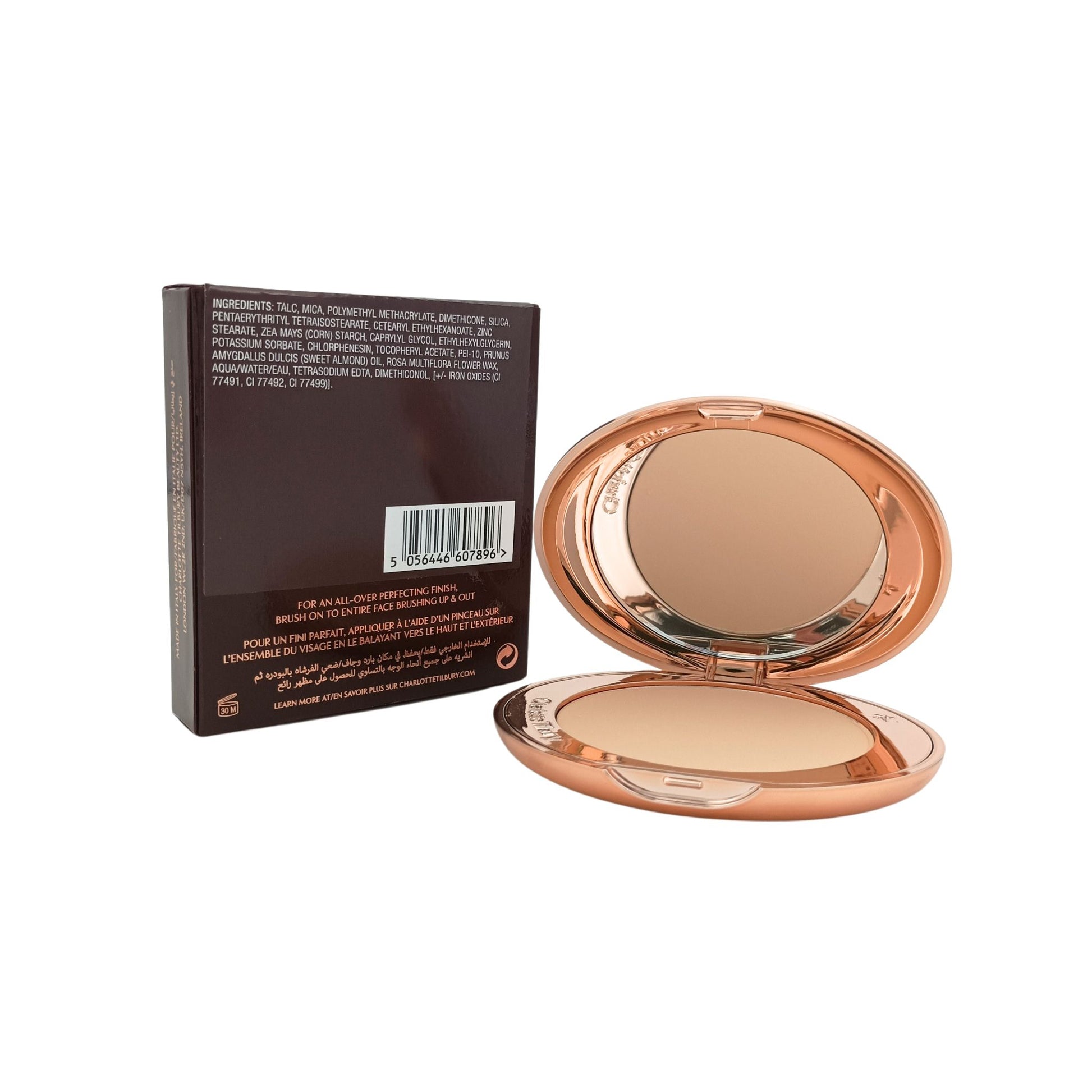 Charlotte Tilbury Airbrush Flawless Finish Powder 8g (01 Fair/ 02 Medium) 02 Medium