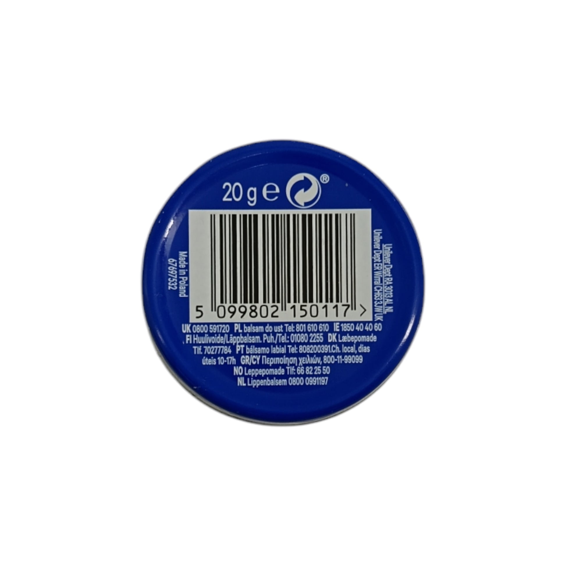 Vaseline Original Lip Therapy (can) 20g