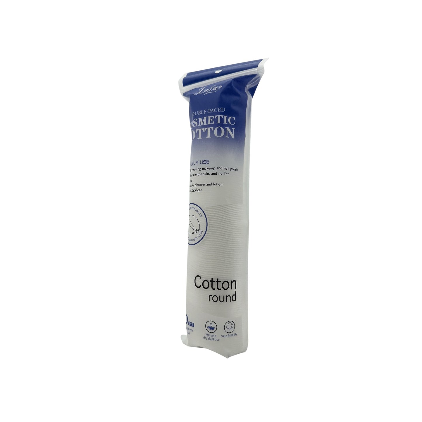 Lmltop Round Double-Faced Cosmetic Cotton (120pcs)
