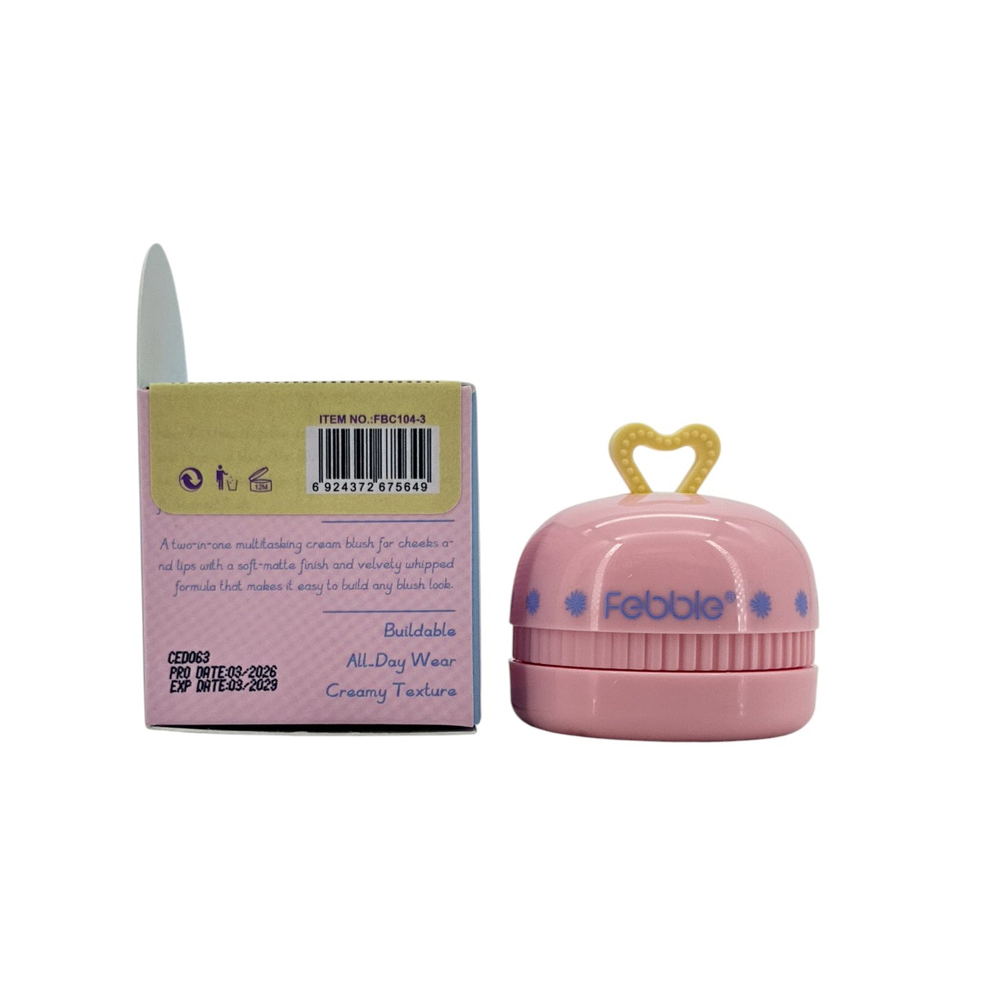 Febble Lip Cheek Mud - 03 5.4g