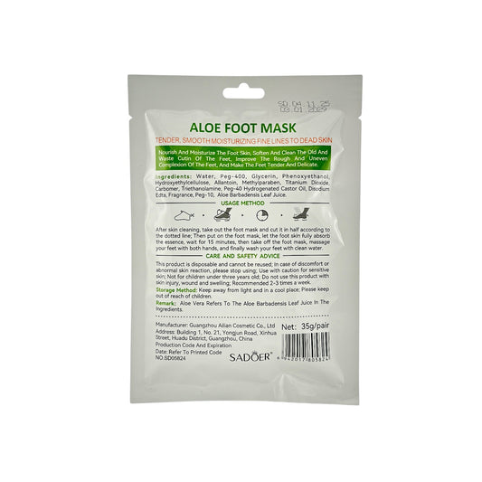 SADOER Aloe Foot Mask 1pair