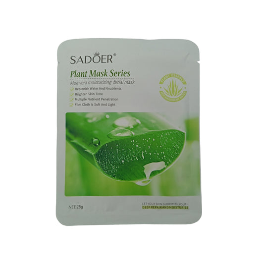 SADOER Aloe Vera Moisturizing Facial Mask 25g