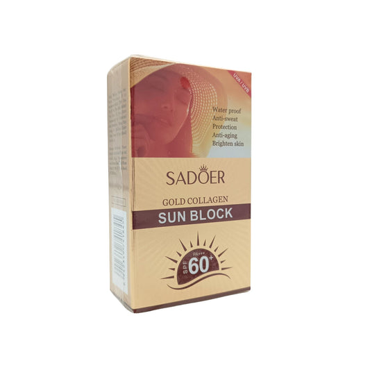 SADOER Gold Collagen Sunscreen SPF60+ 30g