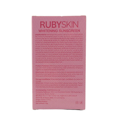 RUBYSKIN Whitening Sunscreen SPF50+ PA 30g