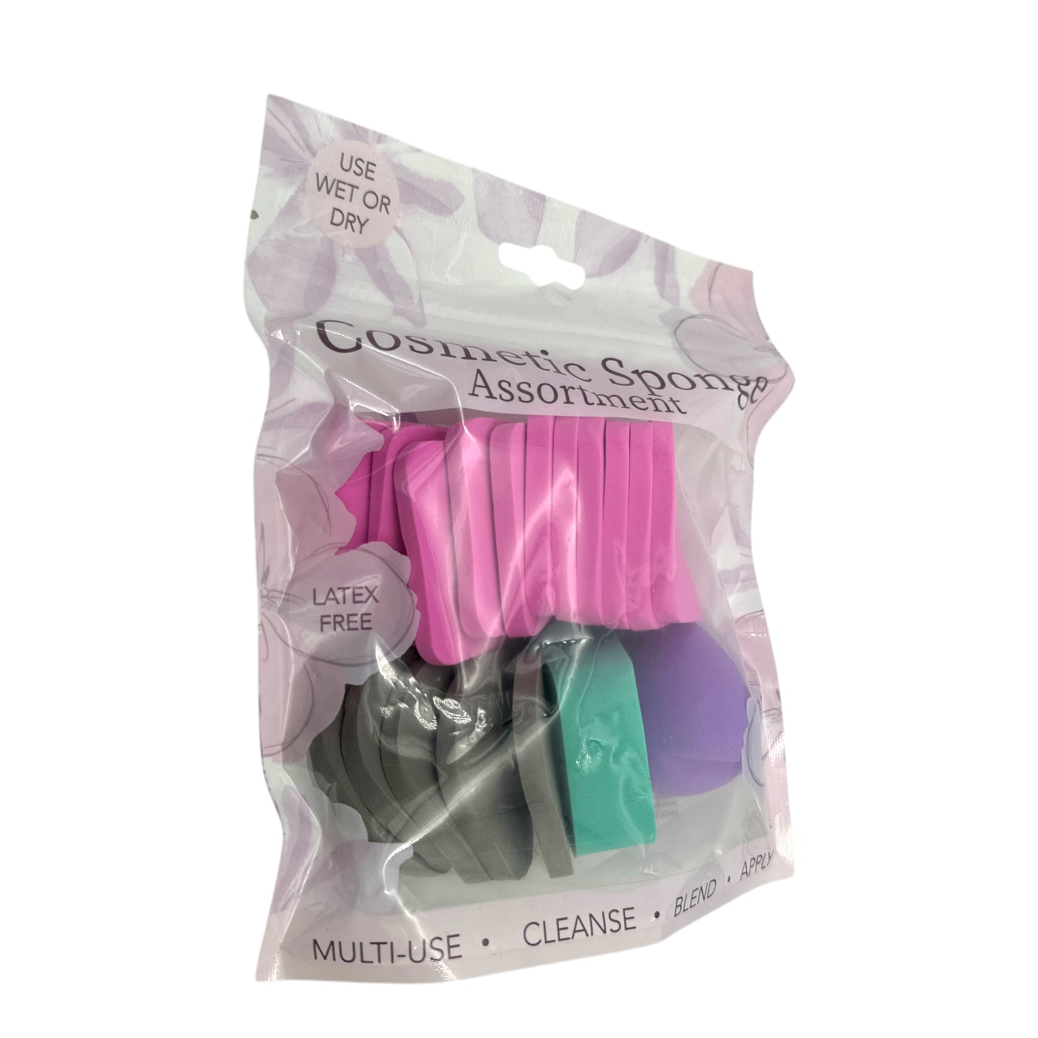 EVRIHOLDER Cosmetic Sponge Assortment 18pcs