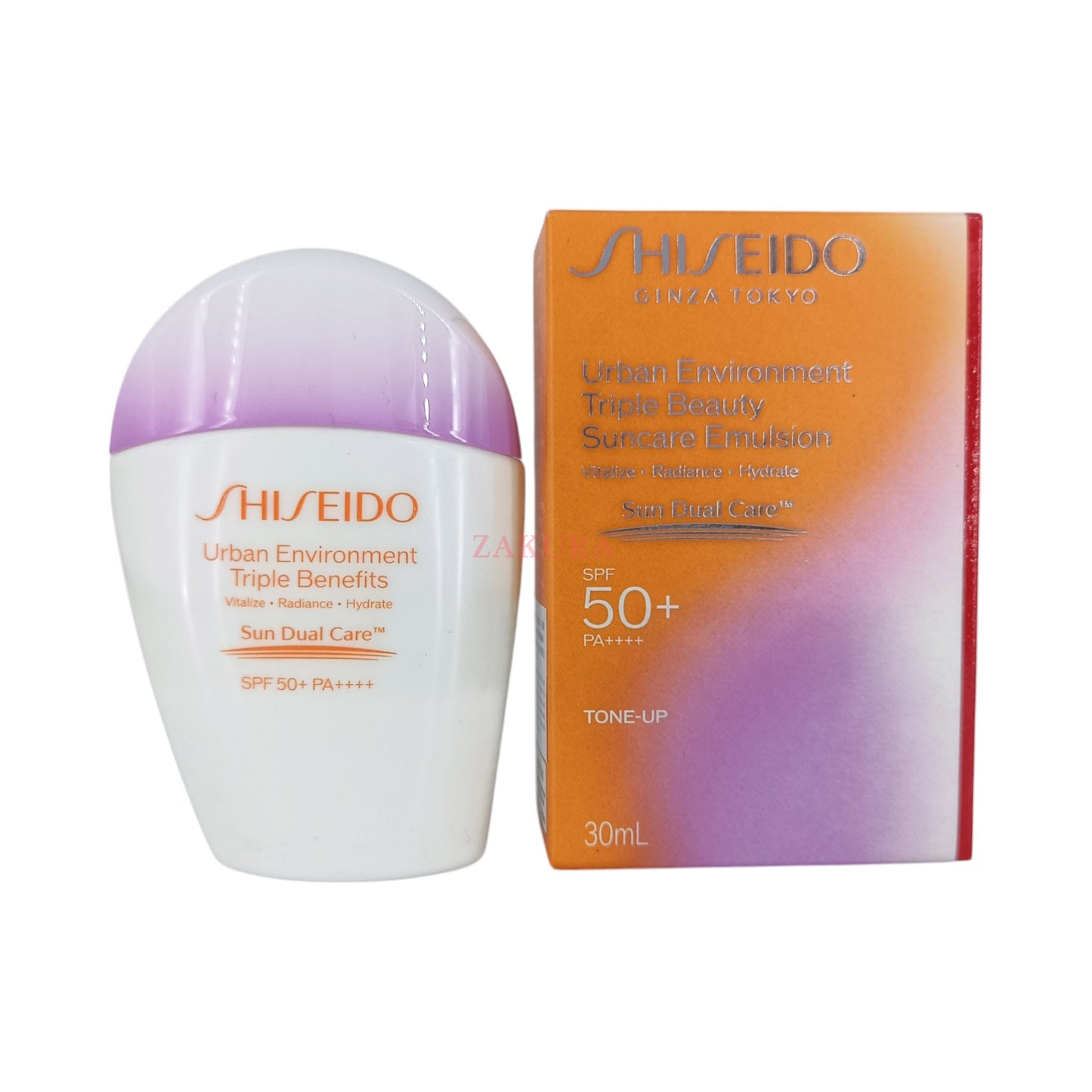 Shiseido Urban Environment Triple Beauty Suncare Emulsion 30ml