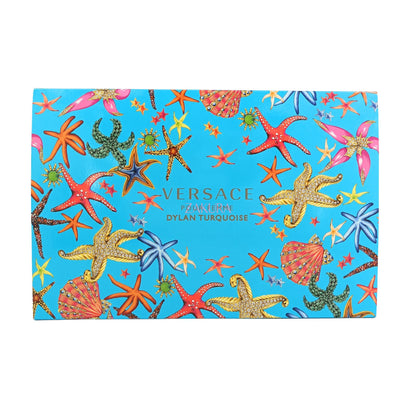 Versace Dylan Turquoise Pour Femme Eau De Toilette Set 4pcs