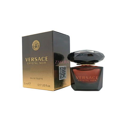 Versace Crystal Noir Eau De Toilette Spray (5ml Miniature/90ml)