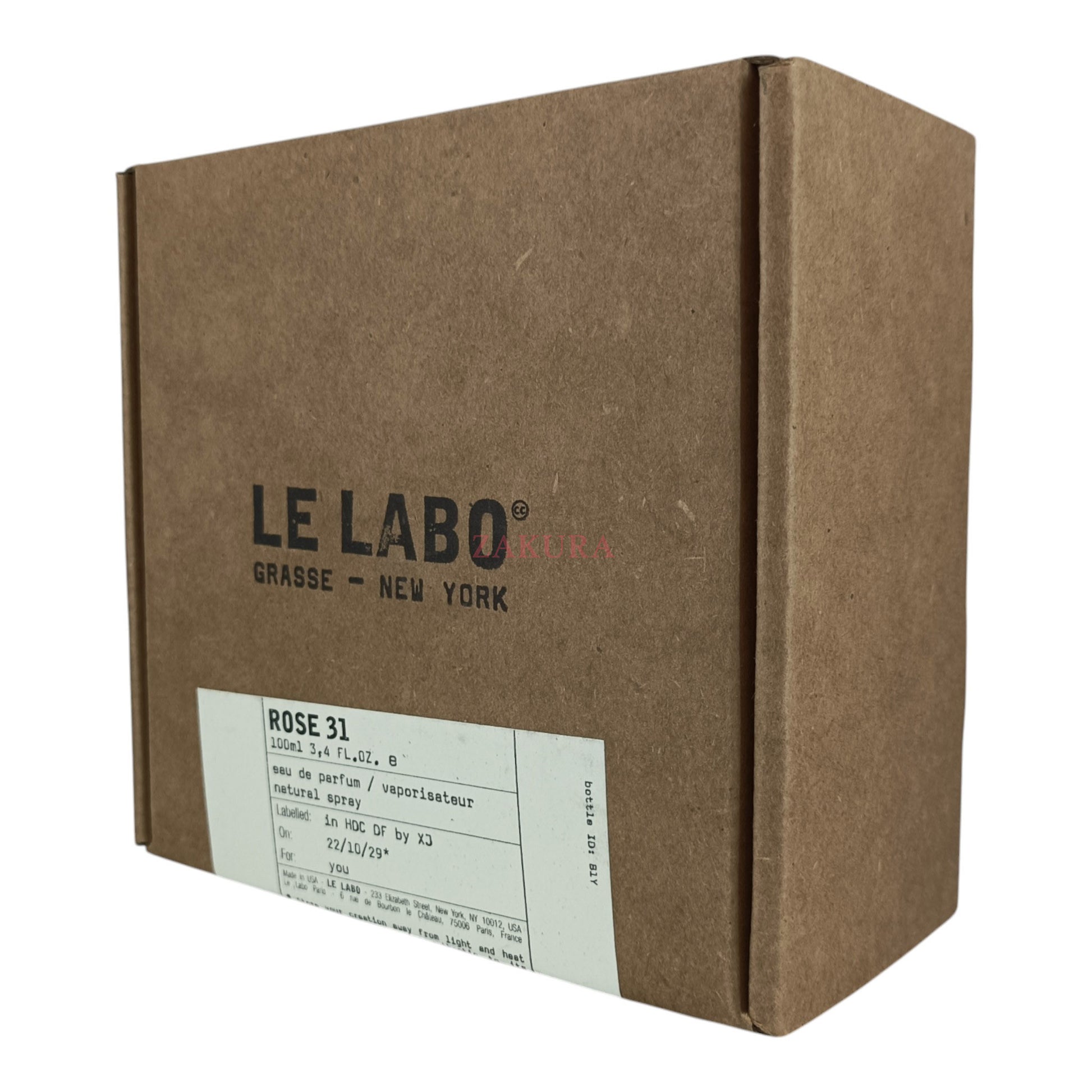 Le Labo Rose 31 Eau De Parfum Spray 100ml