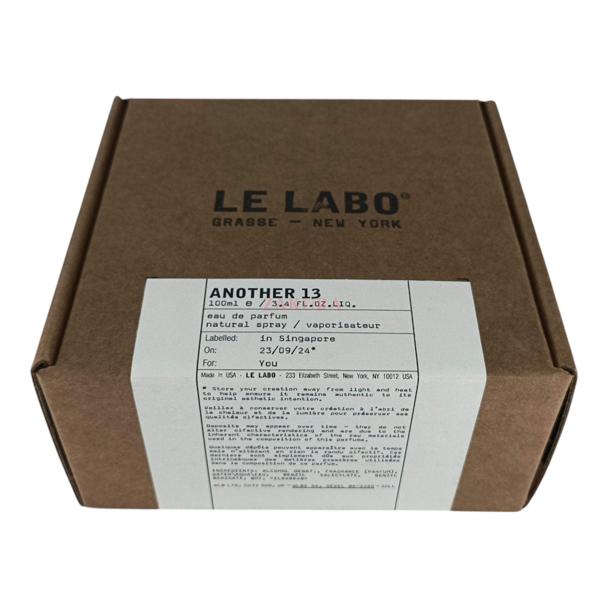 Le Labo Another 13 Eau De Parfum Spray 100ml