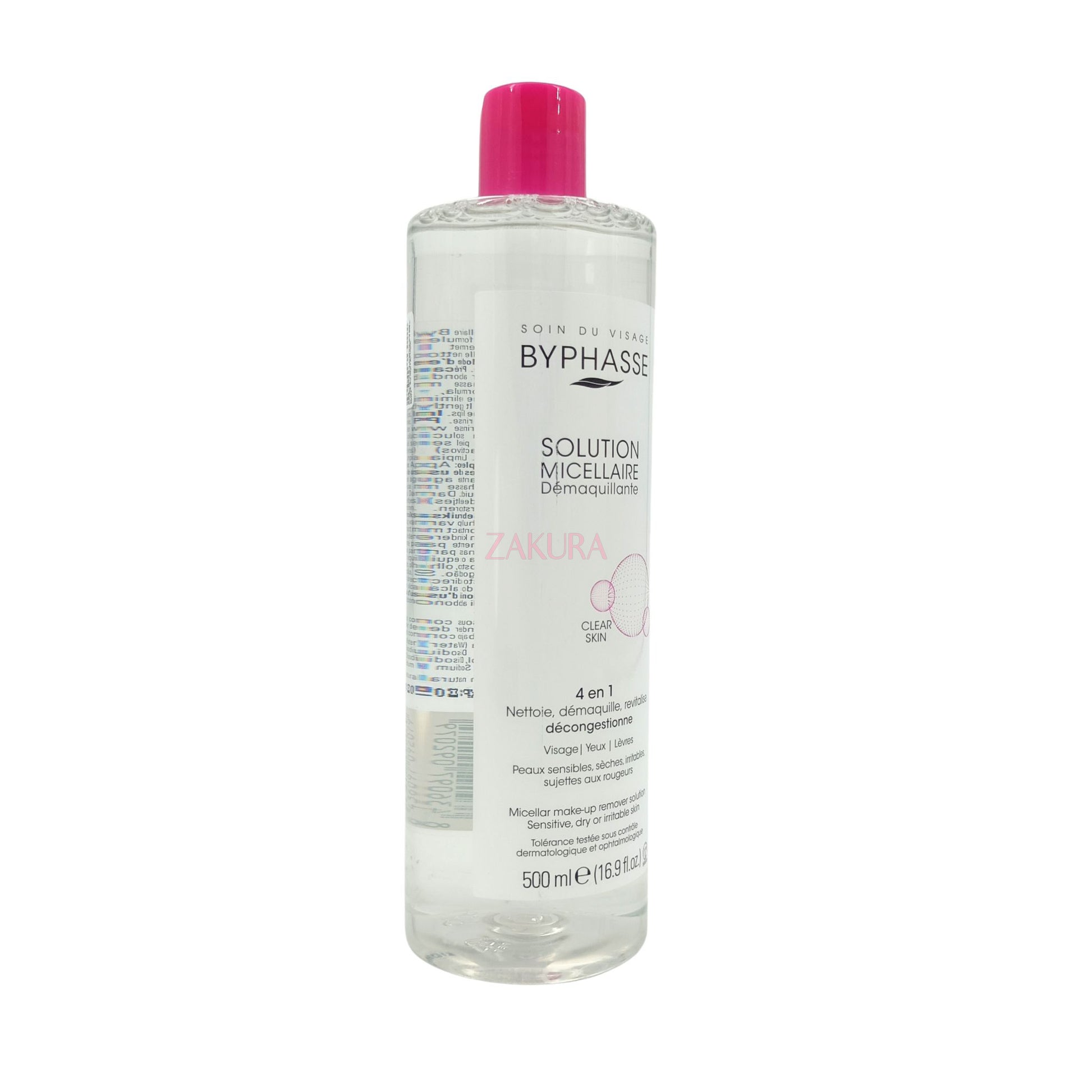 Byphasse Solution Micellaire Demaquillante 500ml