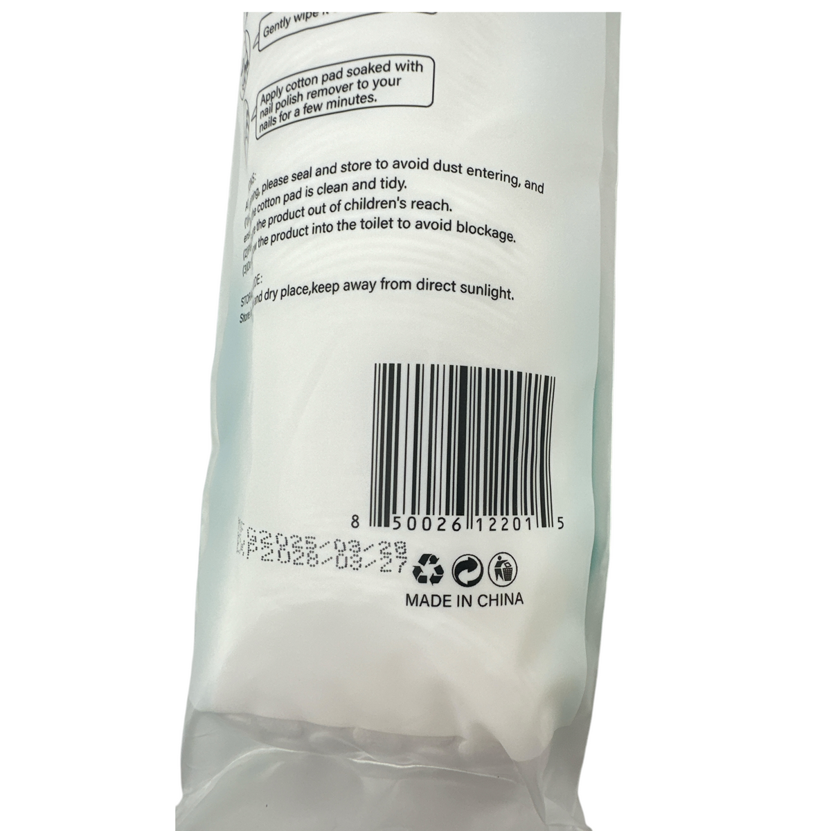 Make Up Remover Pads 100pcs 100pcs