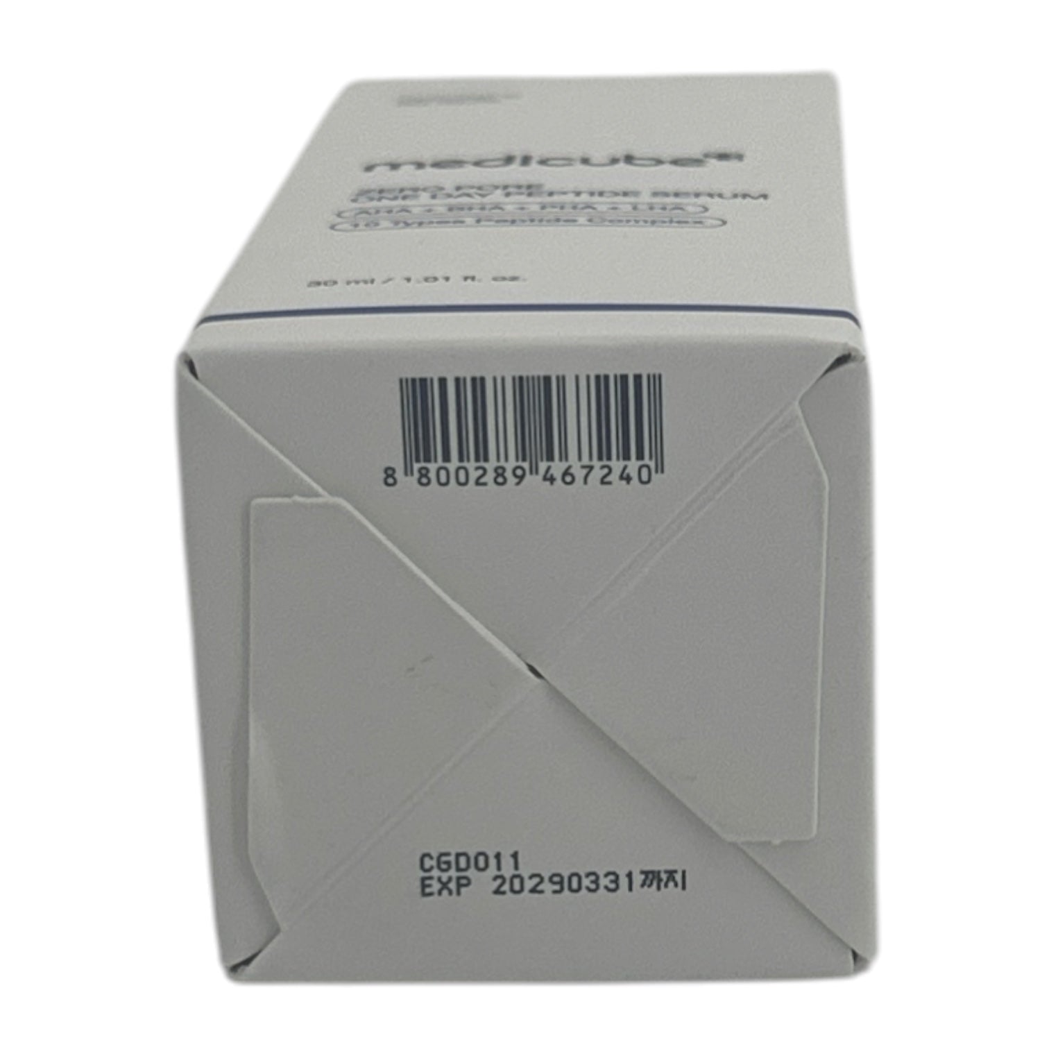 Medicube Zero Pore One Day Peptide Serum 30ml