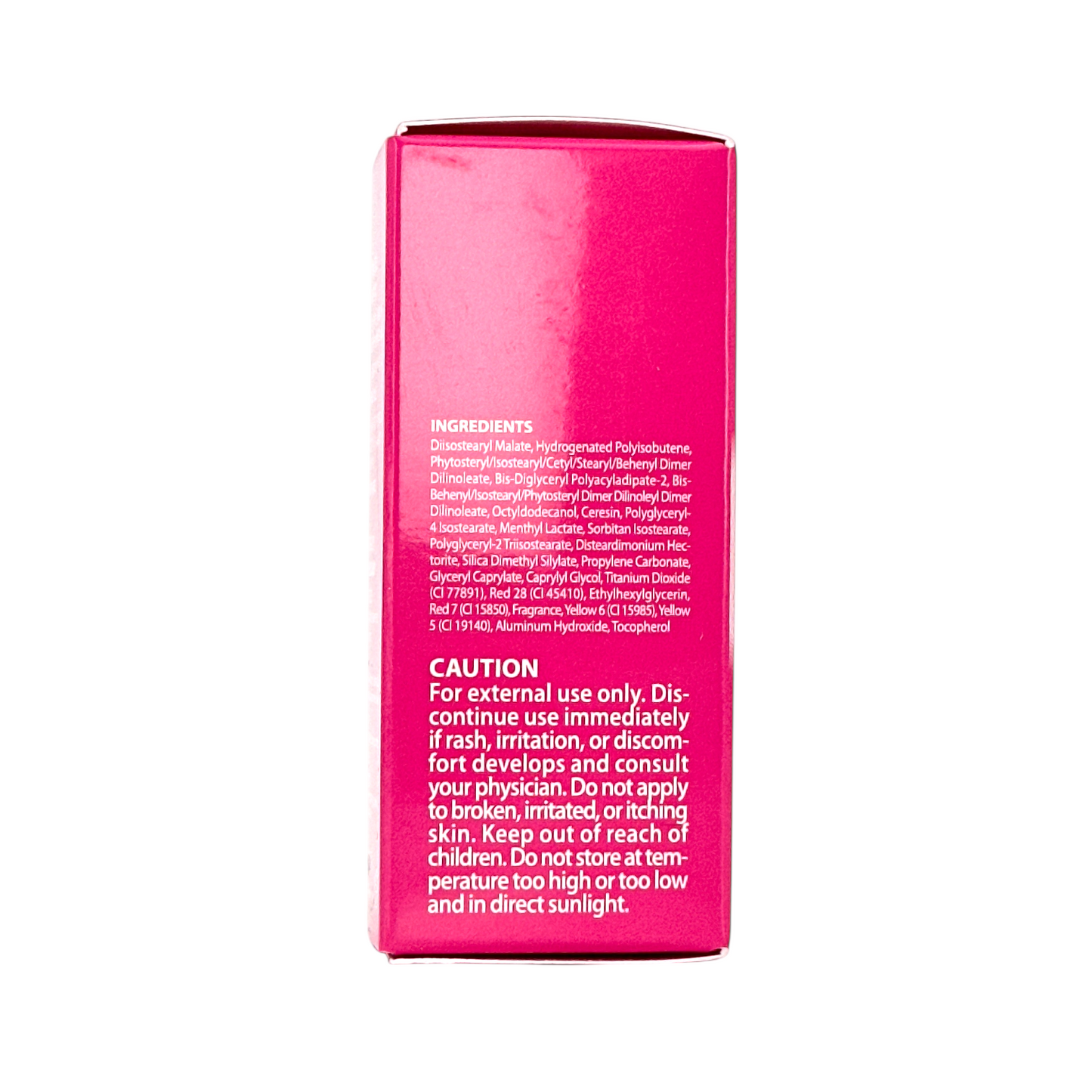 Glossy candy pink shade with a smooth, non sticky finish. Moisturizing and perfect for adding shine and a sweet, youthful glow to any look.