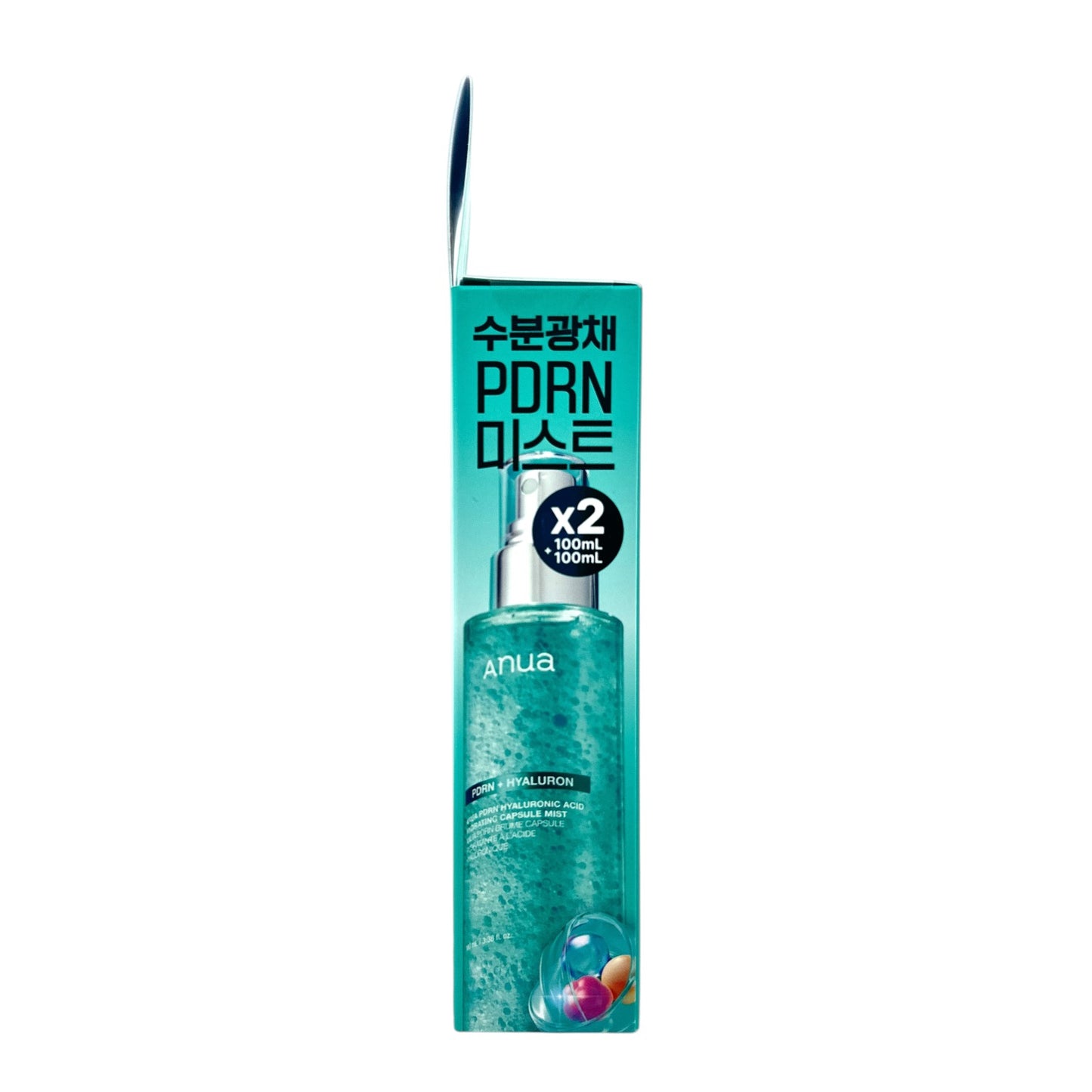 Anua PDRN Hyaluronic Acid Aqua-Boosting Capsule Spray(T 2x100ml
