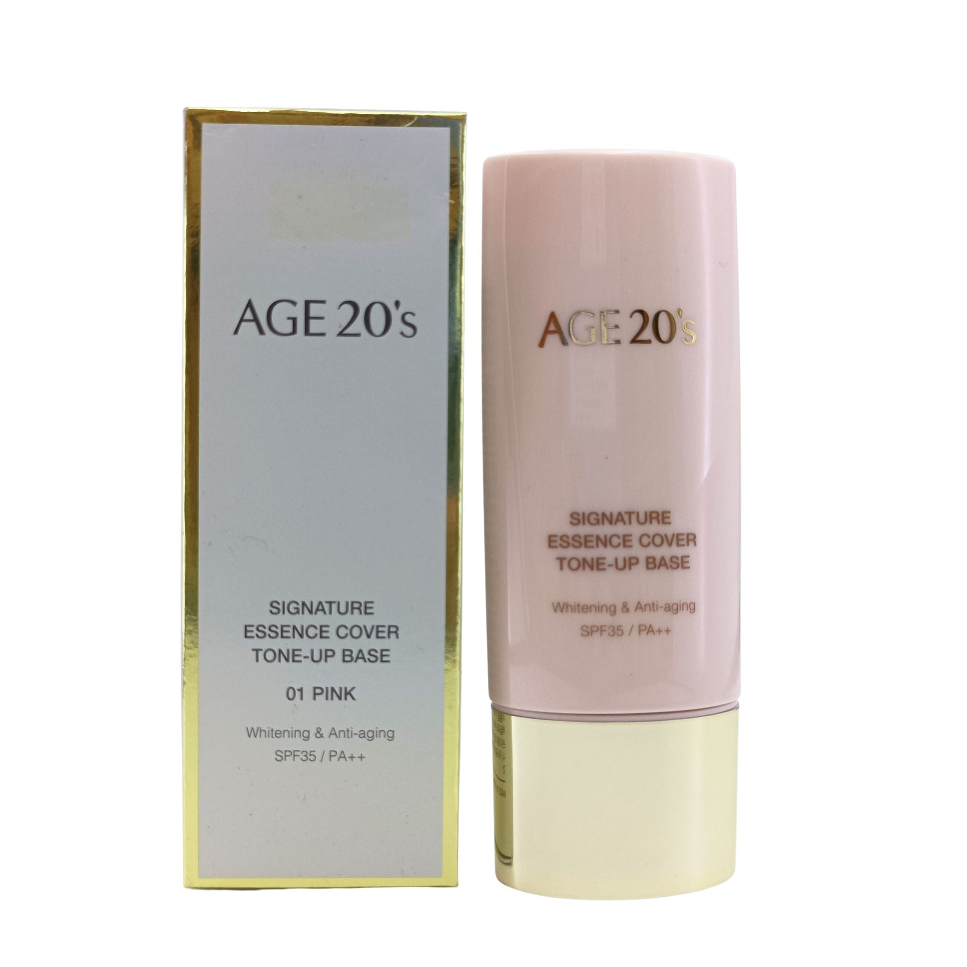 Age 20's Signature Essence Cover Tone-up Base SPF35 40ml (01/02/03) 1