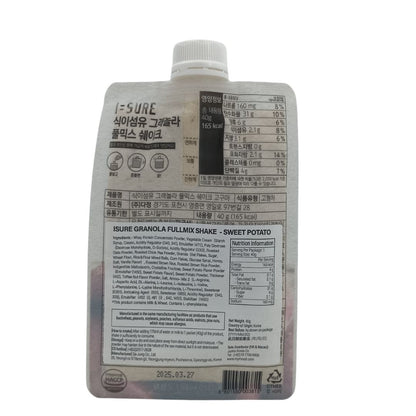 Isure Grain Granola Mix Shake 40g (Original/ S.Potato/ Choco) S.Potato