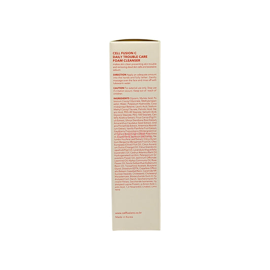 Cell Fusion C Daily Trouble Care Foam Cleanser 130ml