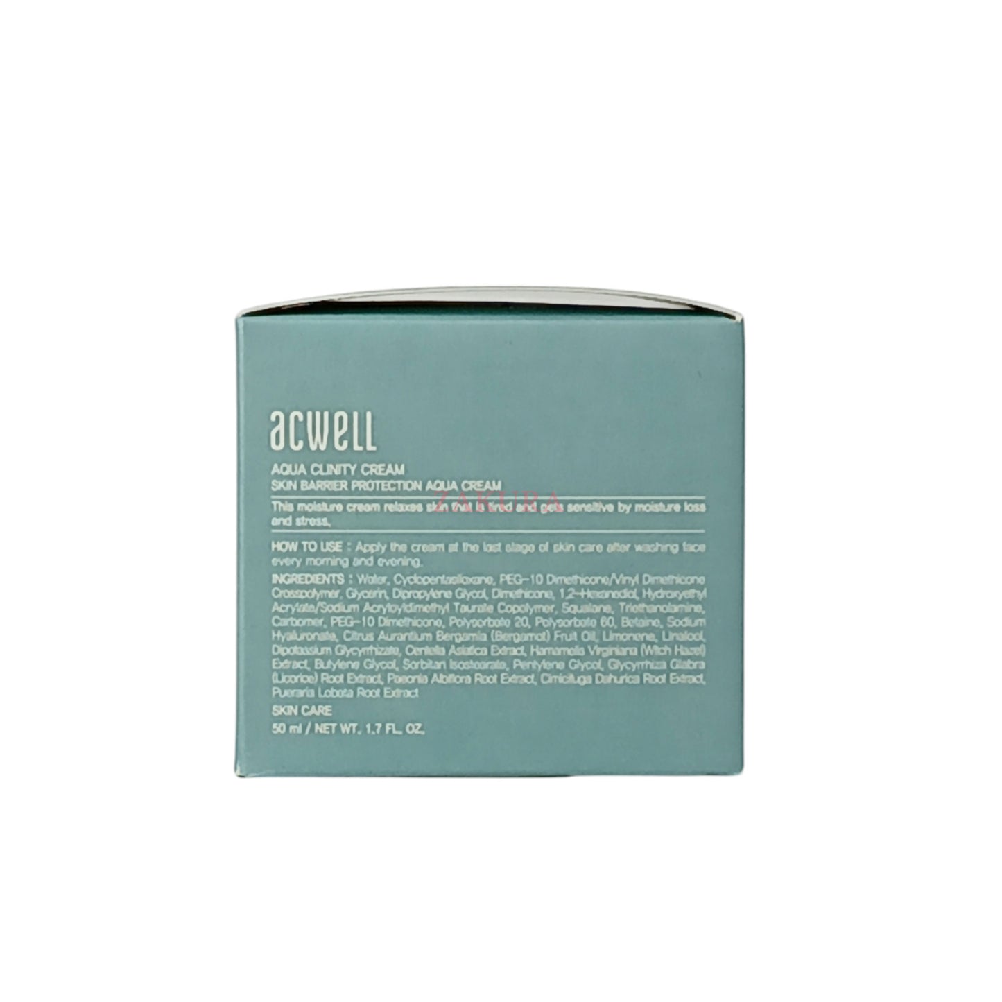 Acwell No4 Aqua Clinity Cream 50ml