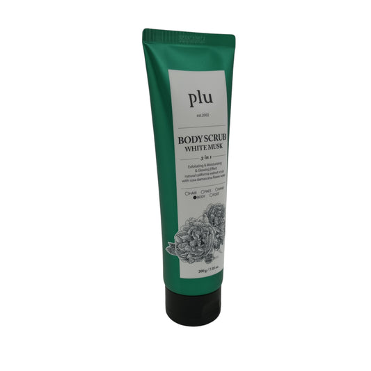 plu Body Scrub 200g (Berry Miix/Rosemary Herb/White Musk) White Musk