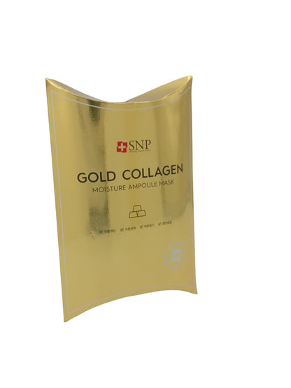 SNP Gold Collagen Ampoule Mask 10pcs