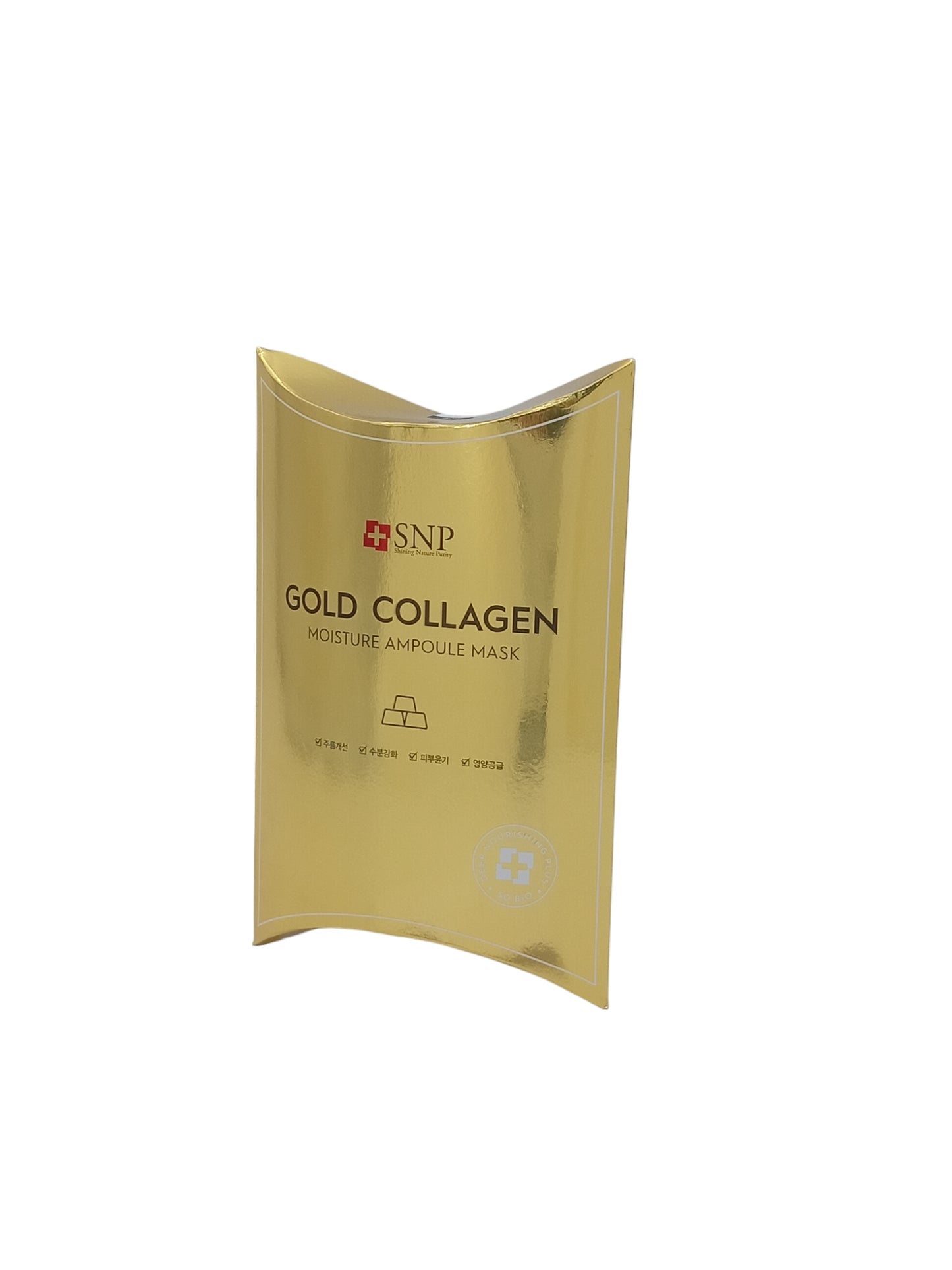 SNP Gold Collagen Ampoule Mask 10pcs