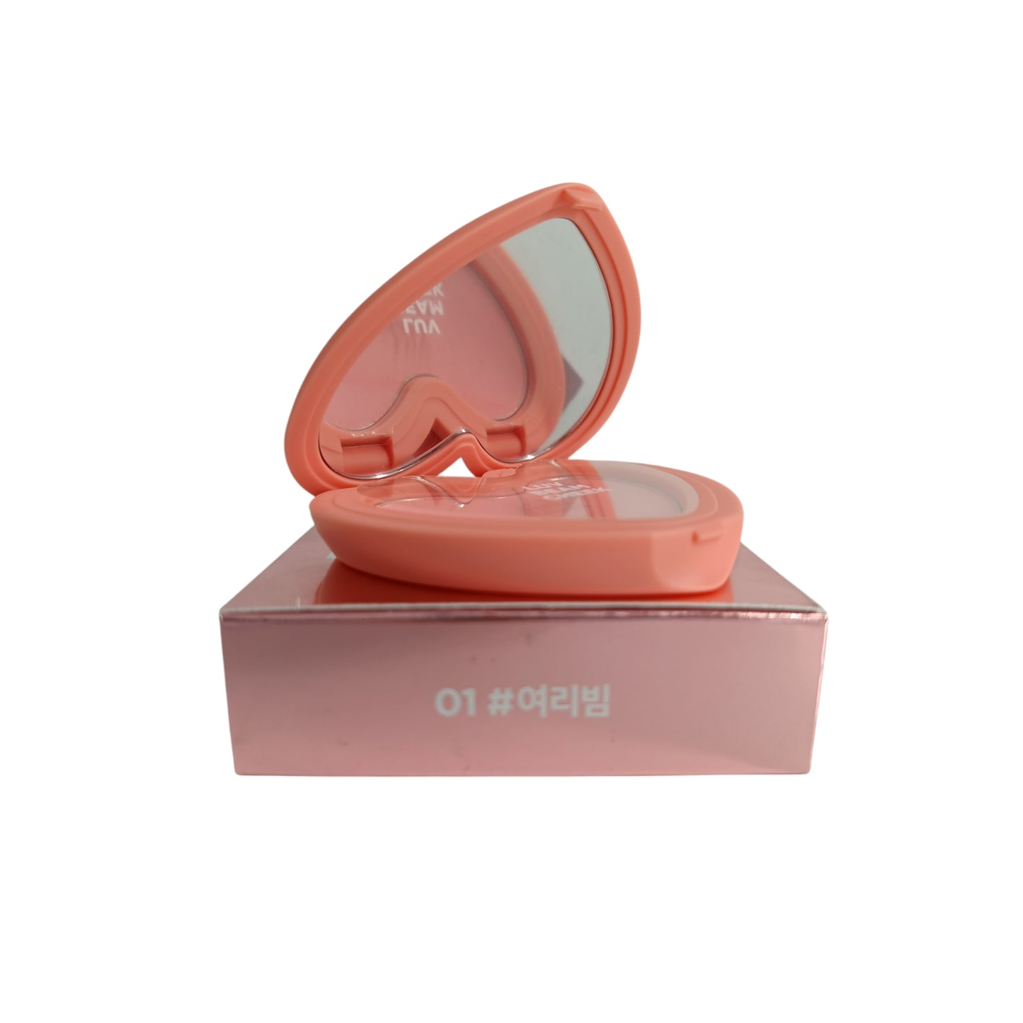 Lilybyred Luv Beam Cheek 4.3g (01 Pure Coral/04 Selfie Red) 01 Pure Coral