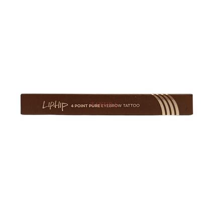 LipHip 4Point Pure Eyebrow Tattoo Pen 0.8g (01 Dark brown/02 Light brown) 01 Dark brown