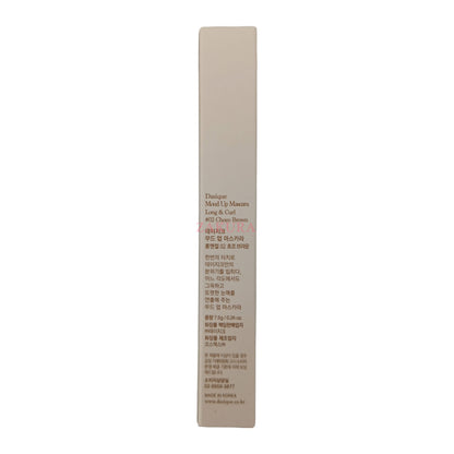 Dasique Mood Up Mascara Long & Curl - (01 Black/02 Choco Brown) 7.5g 02 Choco Brown