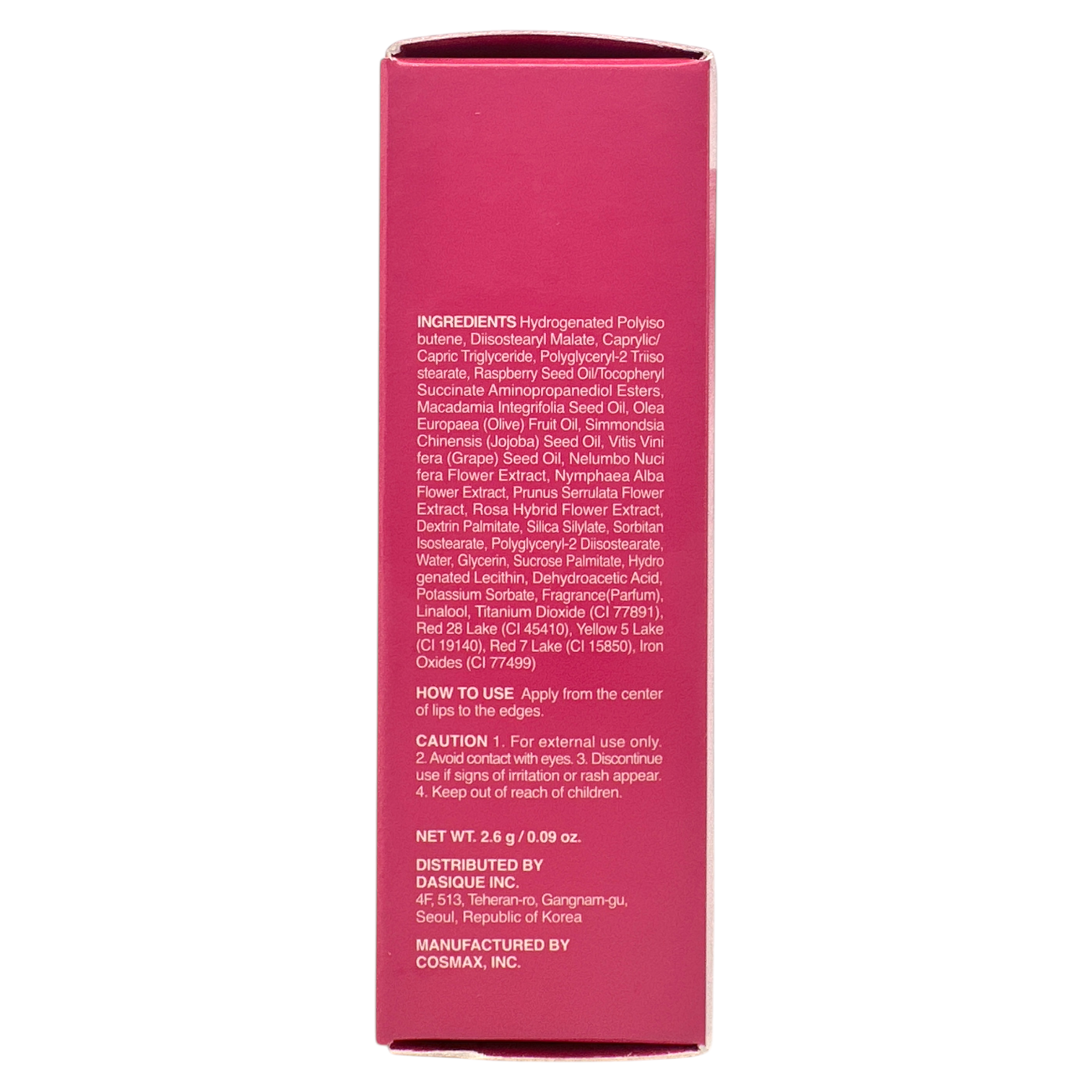 Pure Water Lip Gloss - 10 Melted Berry 2.6g