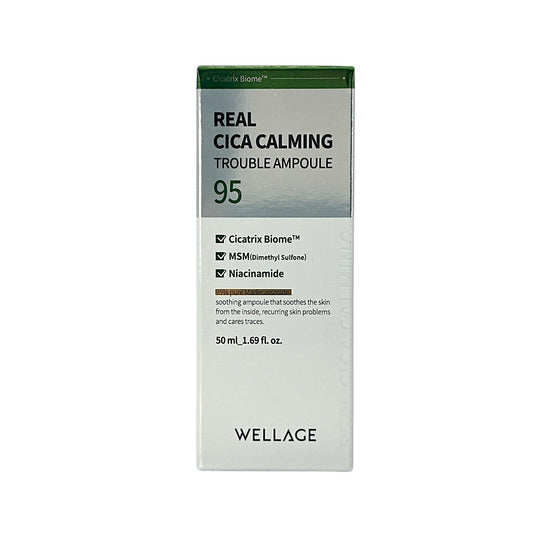 Wellage Real Cica Calming 95 Ampoule 50ml