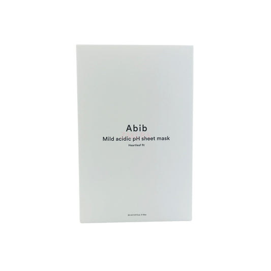 Abib Mild Acidic pH Sheet Mask 10pcs (Heartleaf Fit/Jericho Rose Fit) Heartleaf Fit