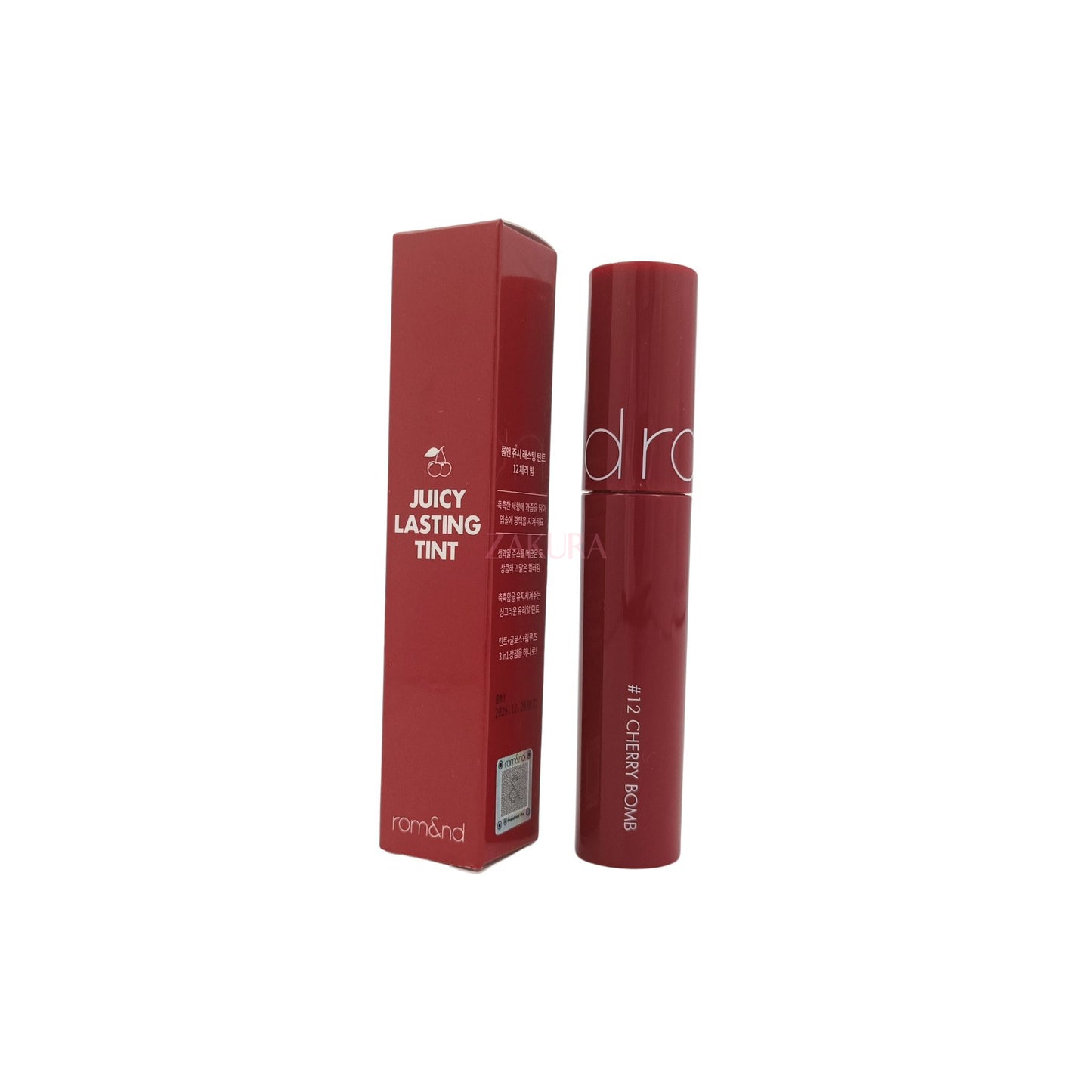 rom&nd Juicy Lasting Tint 5.5g 12 Cherry Bomb