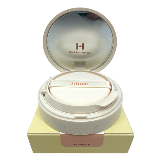 Hince Second Skin Glow Cushion 12g (15 Rosy/21 Ivory)