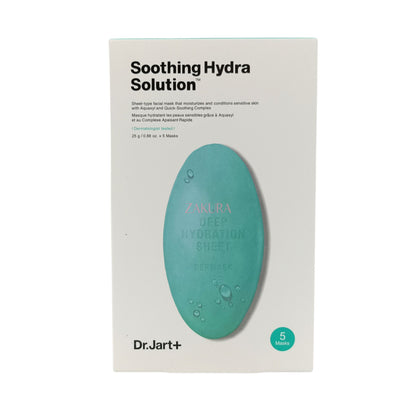 Dr. Jart+ Solution Mask 5pcs(Vital Hydra / Soothing Hydra/Porecting)