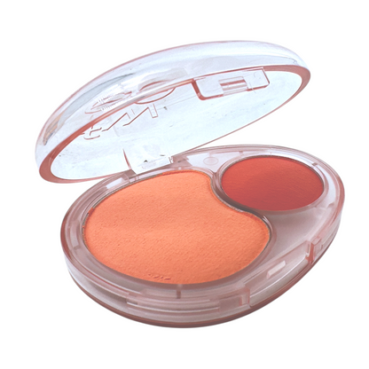 Mellow Dual Blusher - Coral 7.2g