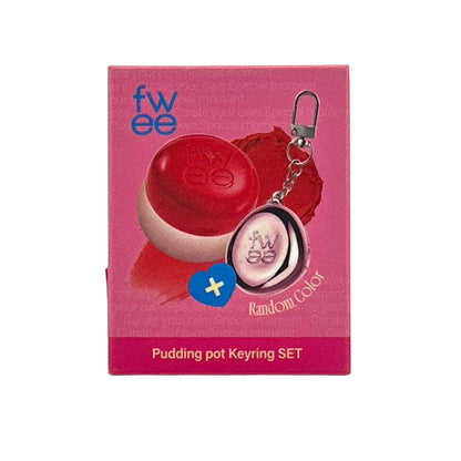 fwee Lip & Cheek Blurry Pudding Pot - My + Pendant Keyr 2pcs